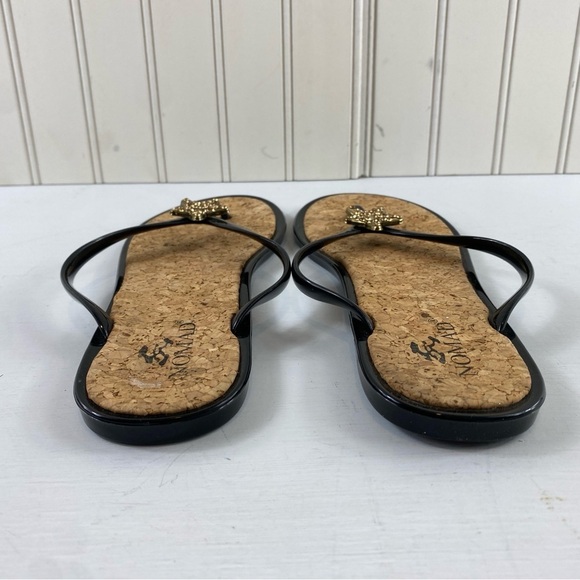 Nomad Black‎ and Gold Starfish Sandals - Picture 6 of 7